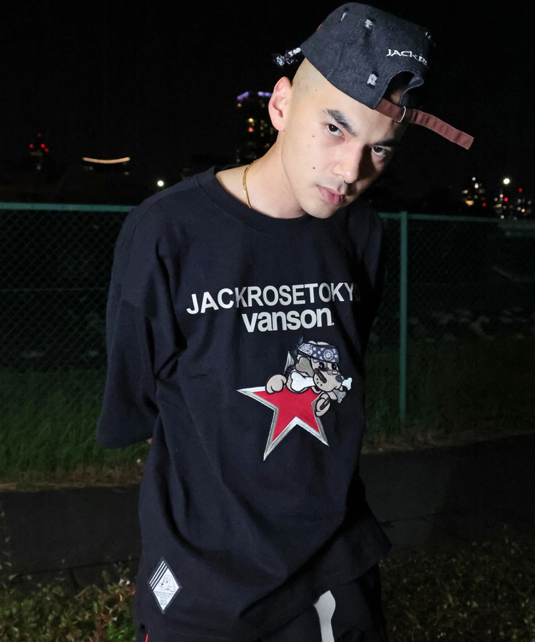 JACKROSE(ジャックローズ) |【VANSON×GALFY×JACKROSE】 星犬Tee SS(MENS)