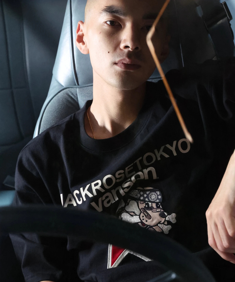 JACKROSE(ジャックローズ) |【VANSON×GALFY×JACKROSE】 星犬Tee SS(MENS)