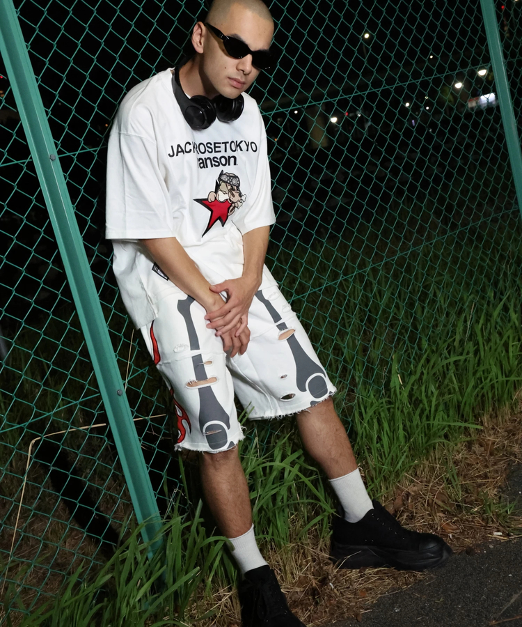 JACKROSE(ジャックローズ) |【VANSON×GALFY×JACKROSE】 星犬Tee SS(MENS)