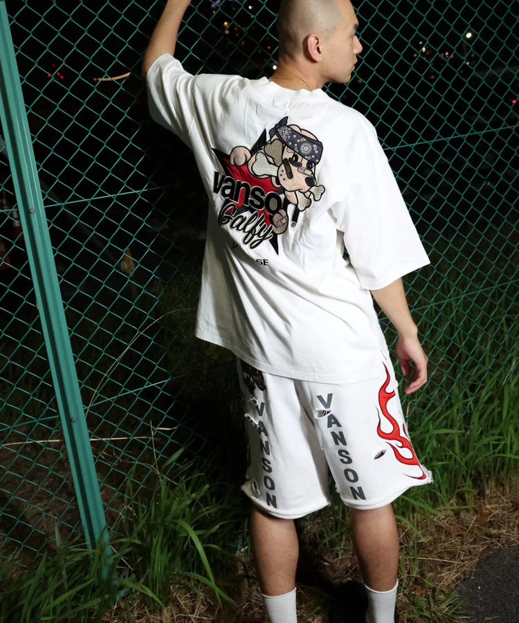 JACKROSE(ジャックローズ) |【VANSON×GALFY×JACKROSE】 星犬Tee SS(MENS)