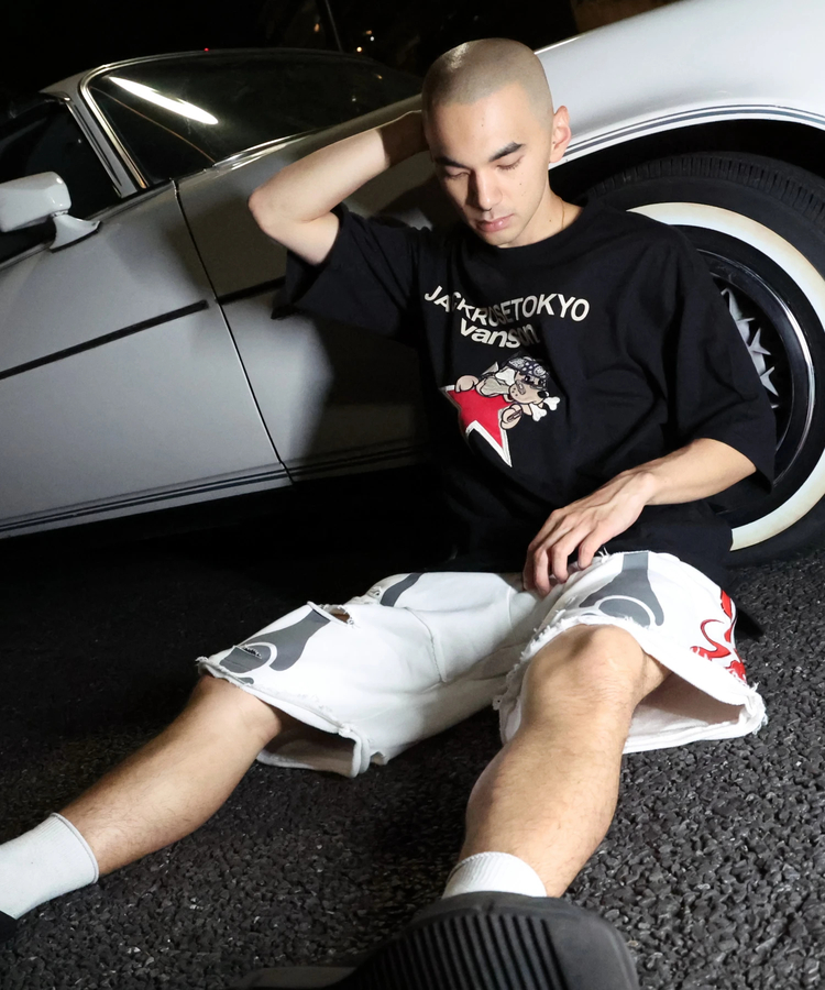 JACKROSE(ジャックローズ) |【VANSON×GALFY×JACKROSE】 星犬Tee SS(MENS)