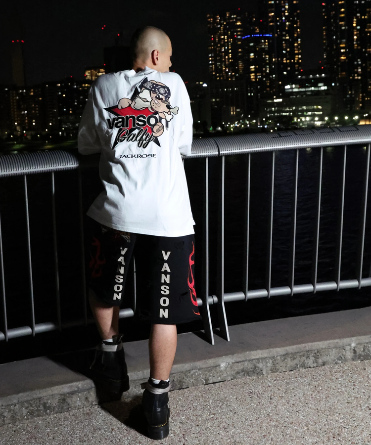 JACKROSE(ジャックローズ) |【VANSON×GALFY×JACKROSE】 星犬Tee SS(MENS)