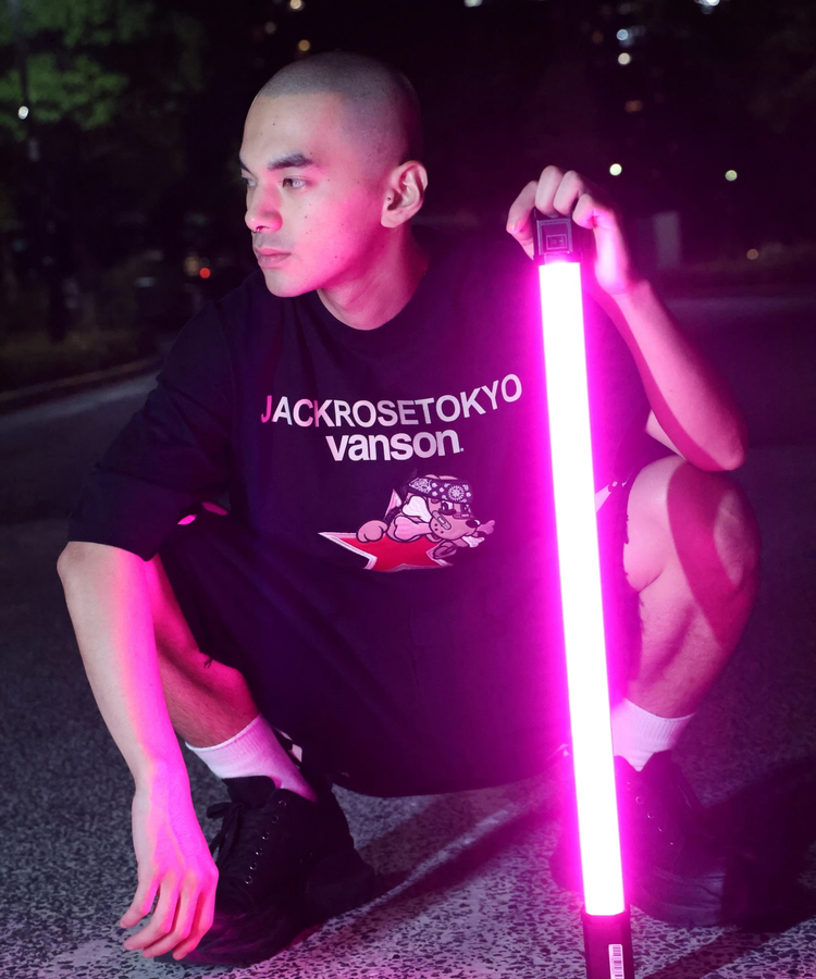 JACKROSE(ジャックローズ) |【VANSON×GALFY×JACKROSE】 星犬Tee SS(MENS)