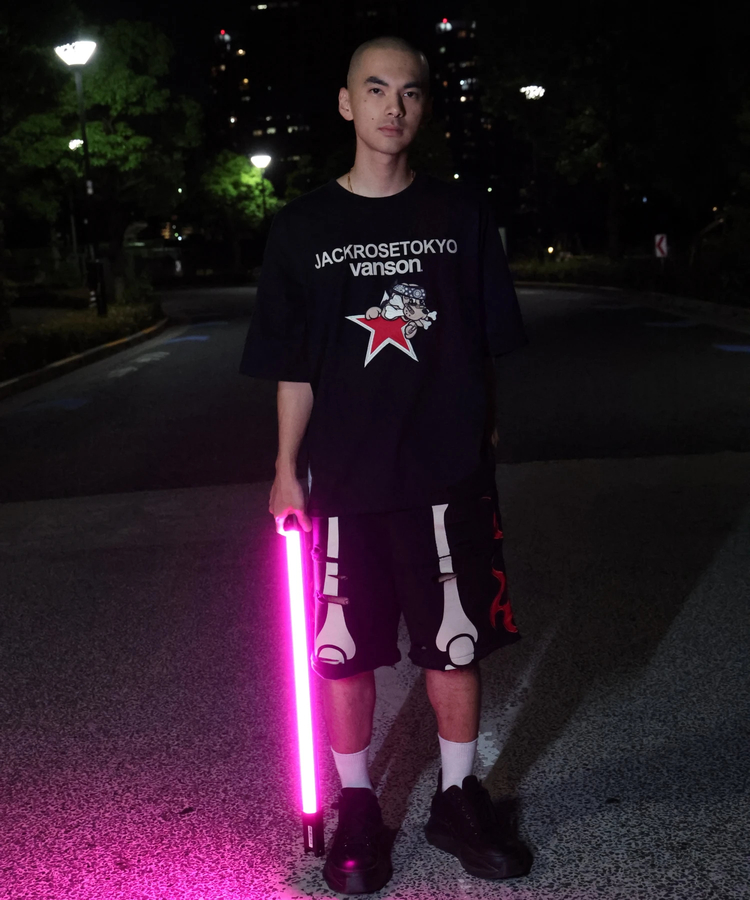 JACKROSE(ジャックローズ) |【VANSON×GALFY×JACKROSE】 星犬Tee SS(MENS)