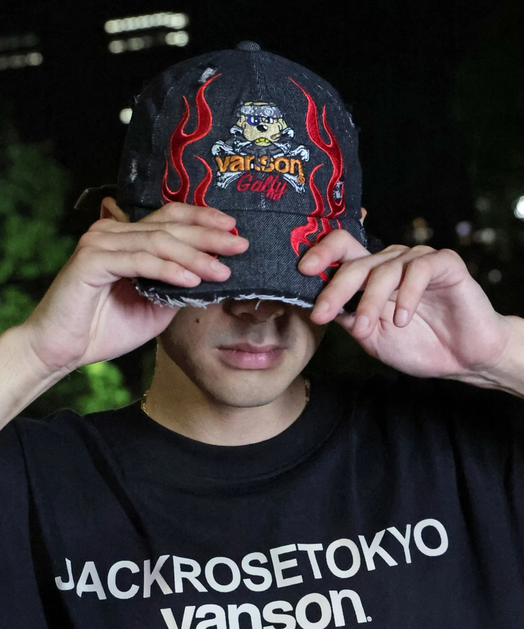 JACKROSE(ジャックローズ) |【VANSON×GALFY×JACKROSE】 炎犬Cap