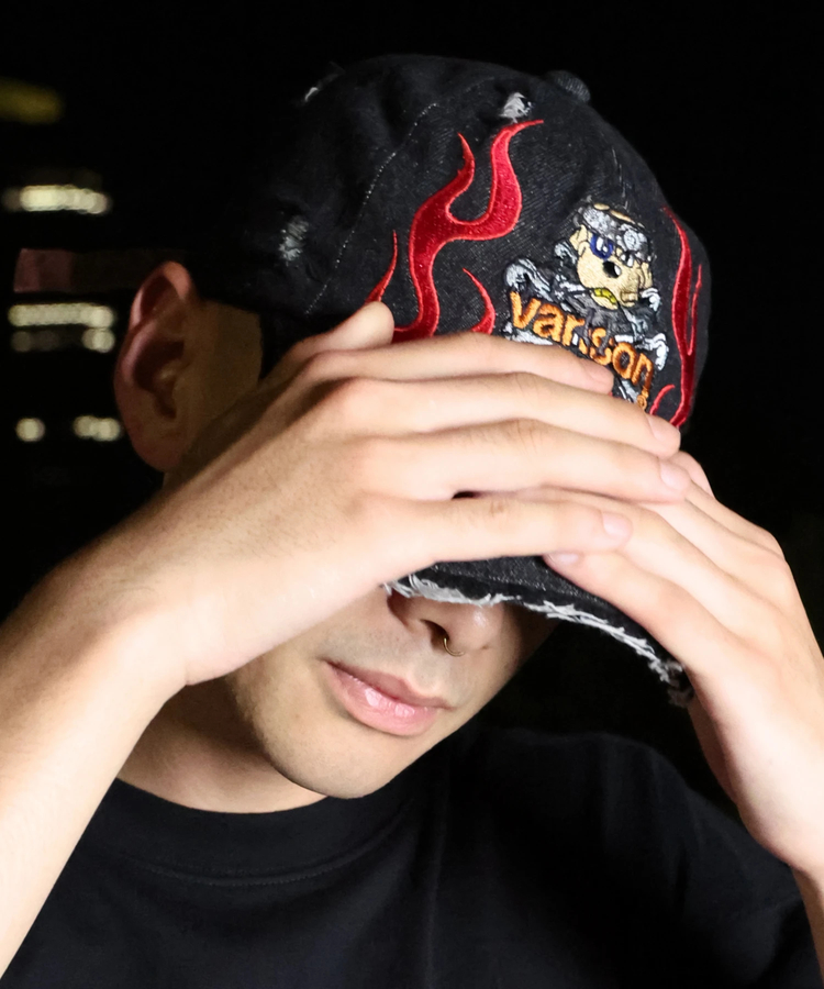 JACKROSE(ジャックローズ) |【VANSON×GALFY×JACKROSE】 炎犬Cap