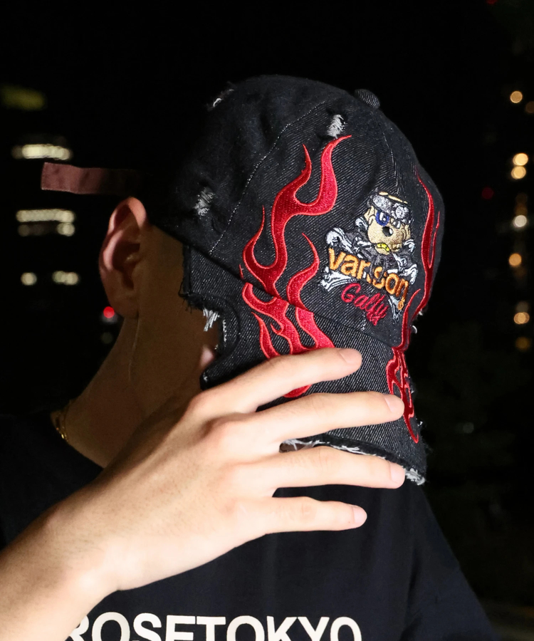 JACKROSE(ジャックローズ) |【VANSON×GALFY×JACKROSE】 炎犬Cap