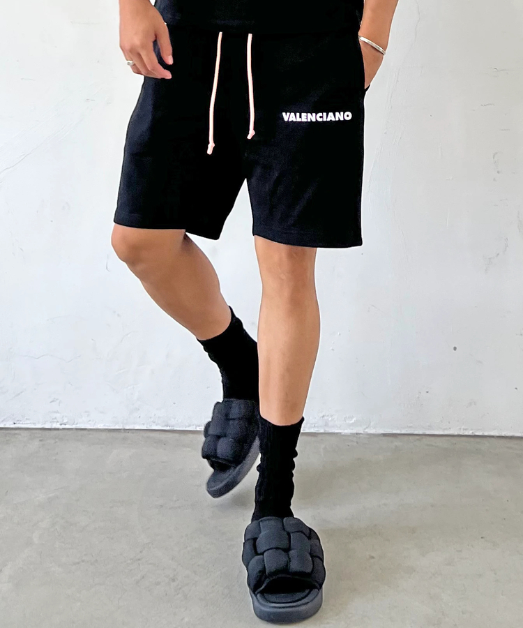 JACKROSE(ジャックローズ) |VALENCIANO/バレンシアーノ LOGO HEAVY WEIGHT JERSEY SHORTS(MENS)