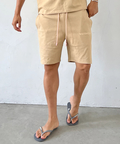 JACKROSE(ジャックローズ) |VALENCIANO/バレンシアーノ LOGO HEAVY WEIGHT JERSEY SHORTS(MENS)