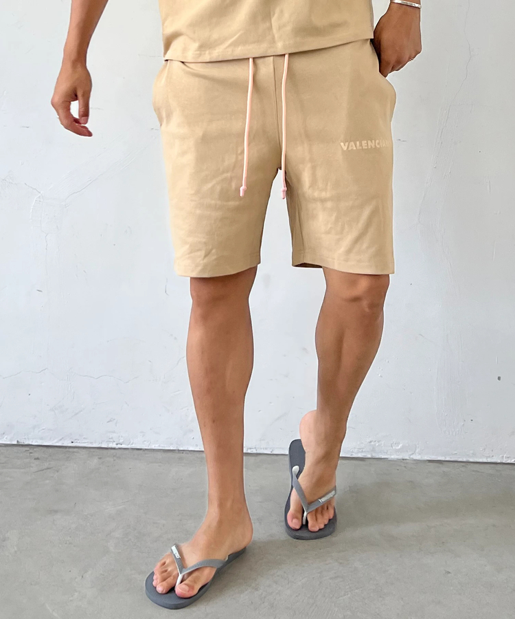 JACKROSE(ジャックローズ) |VALENCIANO/バレンシアーノ LOGO HEAVY WEIGHT JERSEY SHORTS(MENS)