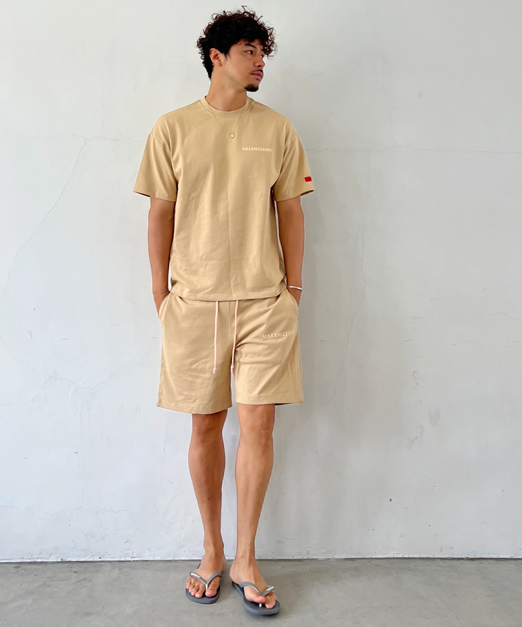 JACKROSE(ジャックローズ) |VALENCIANO/バレンシアーノ LOGO HEAVY WEIGHT JERSEY SHORTS(MENS)