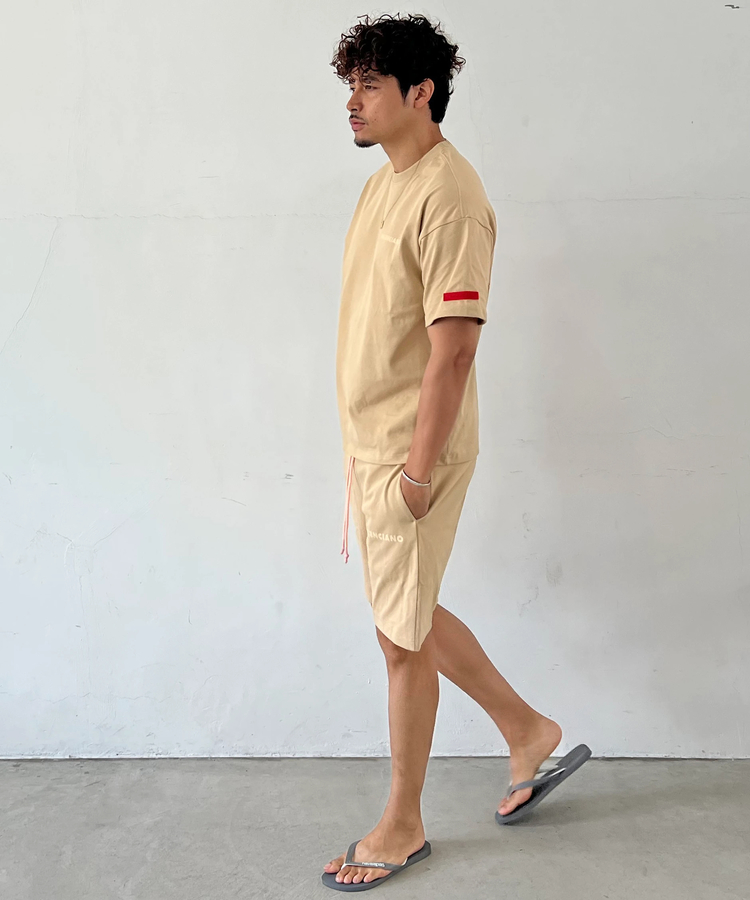 JACKROSE(ジャックローズ) |VALENCIANO/バレンシアーノ LOGO HEAVY WEIGHT JERSEY SHORTS(MENS)