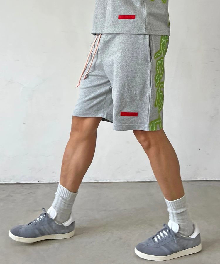 JACKROSE(ジャックローズ) |VALENCIANO/バレンシアーノ THUNDER HEAVY WEIGHT JERSEY SHORTS(MENS)