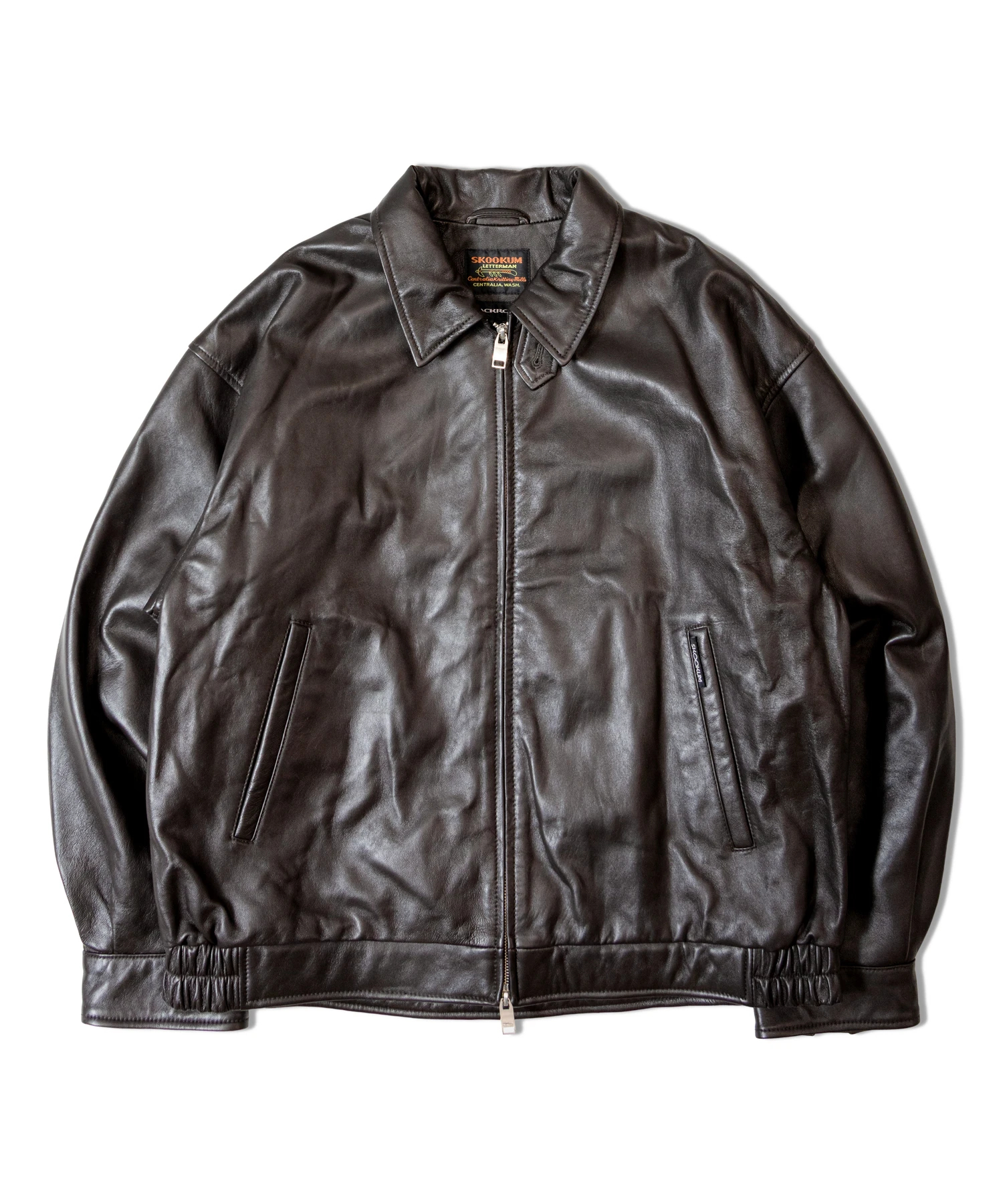 SKOOKUM×JACKROSE】 LAMB LEATHER ZIP JACKET 2025(MENS