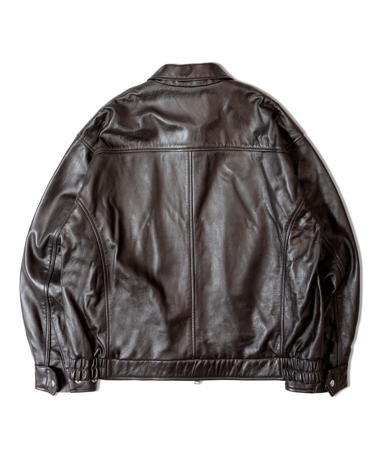 JACKROSE(ジャックローズ) |【SKOOKUM×JACKROSE】LAMB LEATHER ZIP JACKET 2025(MENS)