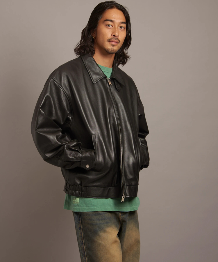 JACKROSE(ジャックローズ) |【SKOOKUM×JACKROSE】LAMB LEATHER ZIP JACKET 2025(MENS)