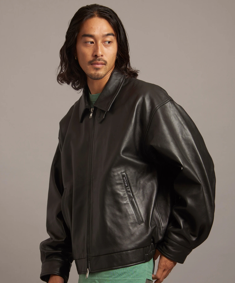 JACKROSE(ジャックローズ) |【SKOOKUM×JACKROSE】LAMB LEATHER ZIP JACKET 2025(MENS)
