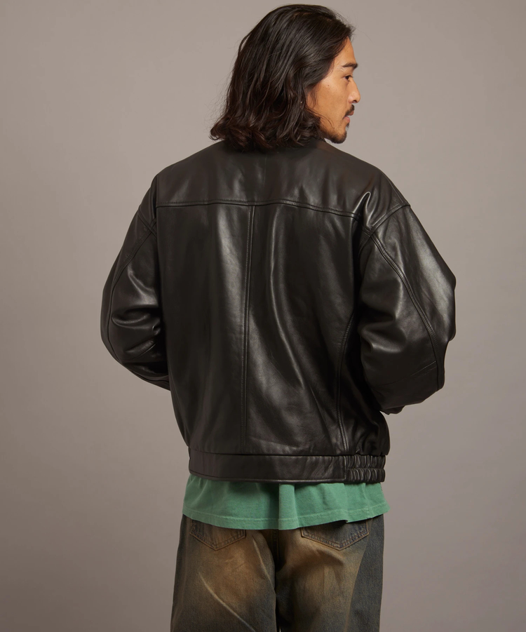 JACKROSE(ジャックローズ) |【SKOOKUM×JACKROSE】LAMB LEATHER ZIP JACKET 2025(MENS)