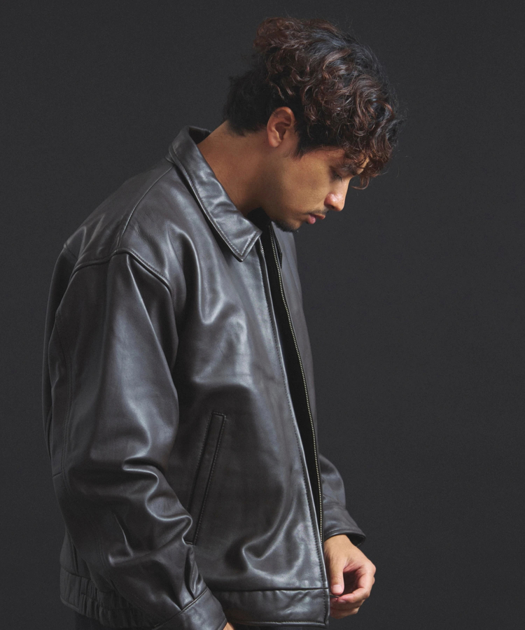 JACKROSE(ジャックローズ) |【SKOOKUM×JACKROSE】LAMB LEATHER ZIP JACKET 2025(MENS)