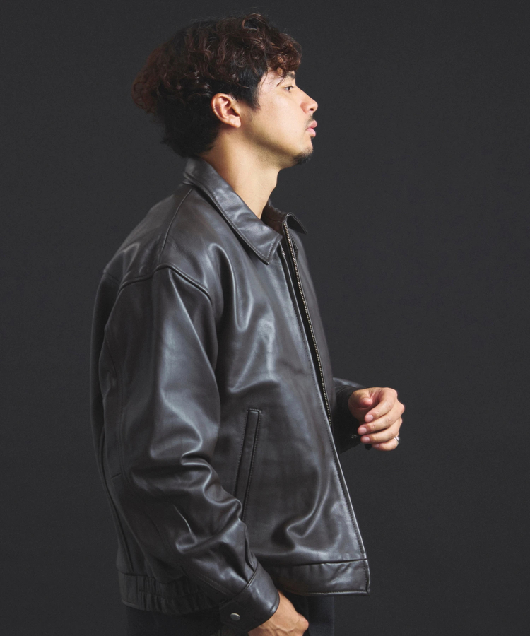 JACKROSE(ジャックローズ) |【SKOOKUM×JACKROSE】LAMB LEATHER ZIP JACKET 2025(MENS)