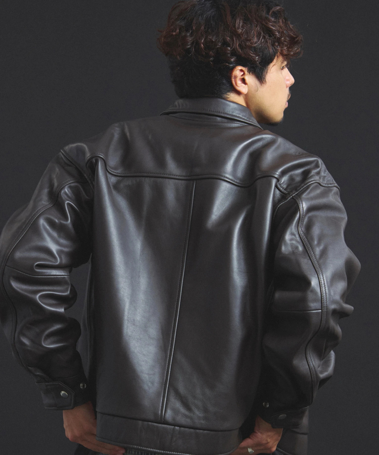 JACKROSE(ジャックローズ) |【SKOOKUM×JACKROSE】LAMB LEATHER ZIP JACKET 2025(MENS)