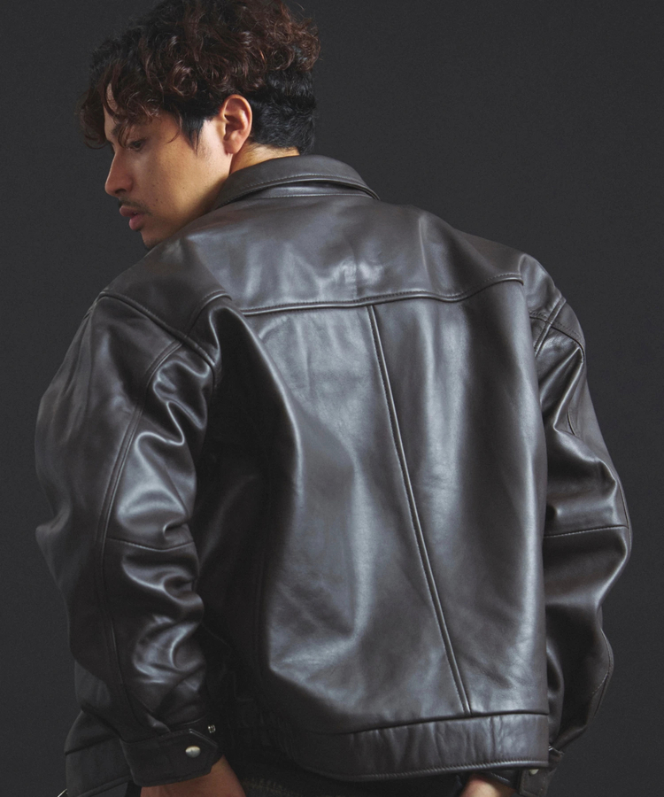 JACKROSE(ジャックローズ) |【SKOOKUM×JACKROSE】LAMB LEATHER ZIP JACKET 2025(MENS)