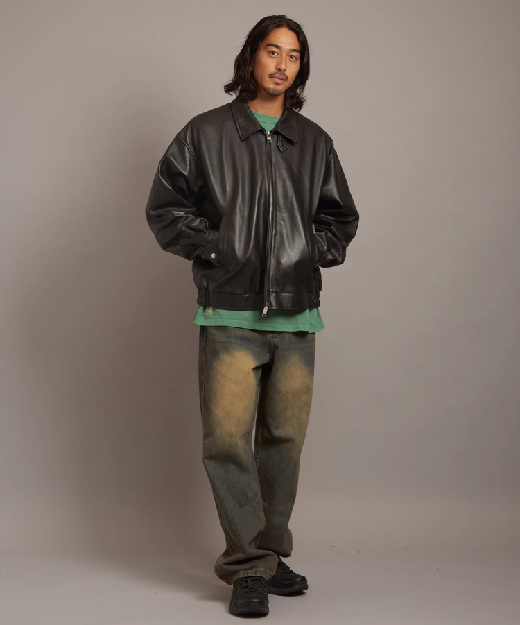 JACKROSE(ジャックローズ) |【SKOOKUM×JACKROSE】LAMB LEATHER ZIP JACKET 2025(MENS)