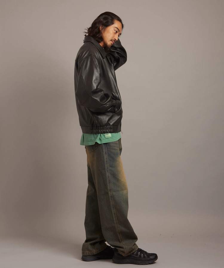 JACKROSE(ジャックローズ) |【SKOOKUM×JACKROSE】LAMB LEATHER ZIP JACKET 2025(MENS)