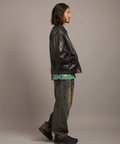 JACKROSE(ジャックローズ) |【SKOOKUM×JACKROSE】LAMB LEATHER ZIP JACKET 2025(MENS)
