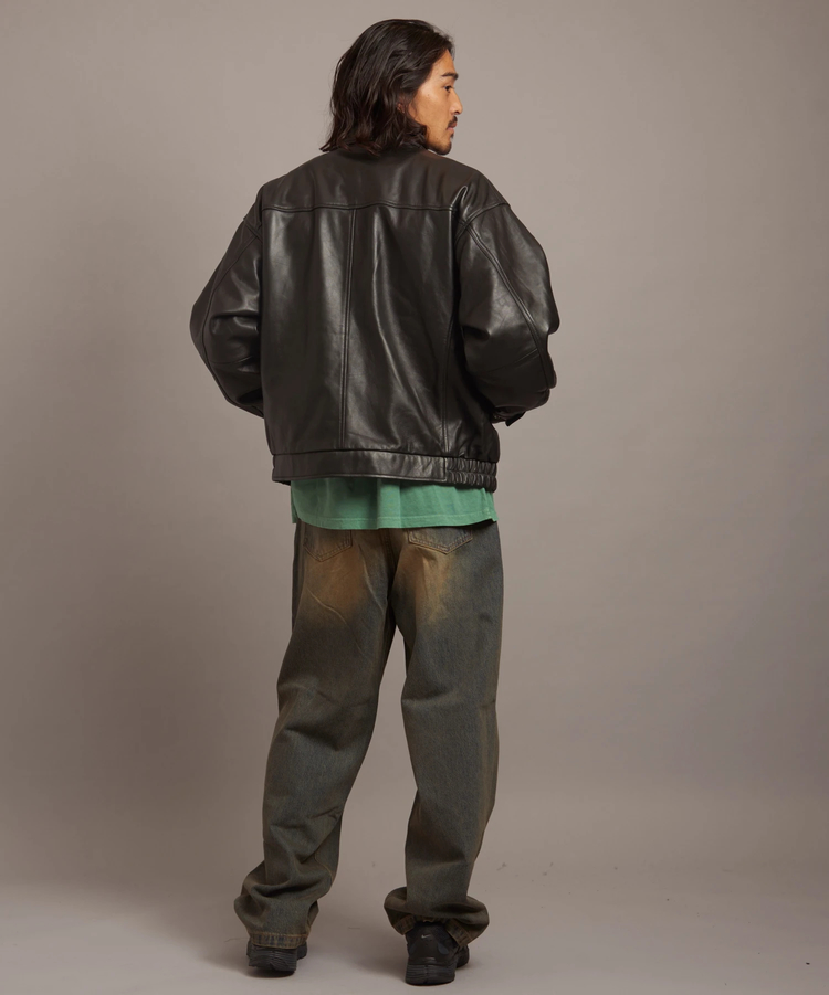 JACKROSE(ジャックローズ) |【SKOOKUM×JACKROSE】LAMB LEATHER ZIP JACKET 2025(MENS)