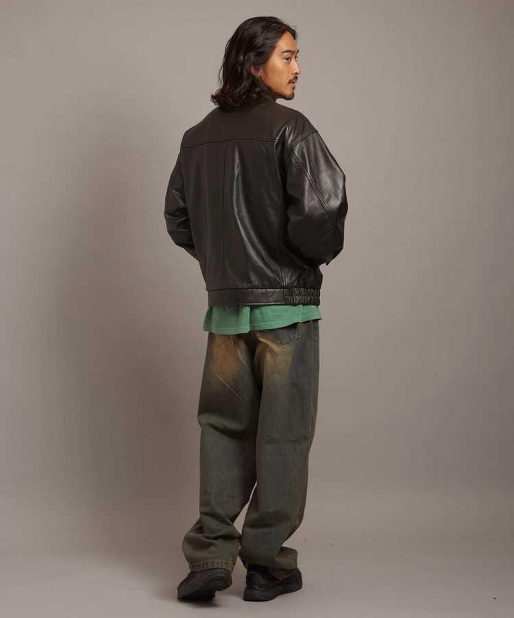 JACKROSE(ジャックローズ) |【SKOOKUM×JACKROSE】LAMB LEATHER ZIP JACKET 2025(MENS)