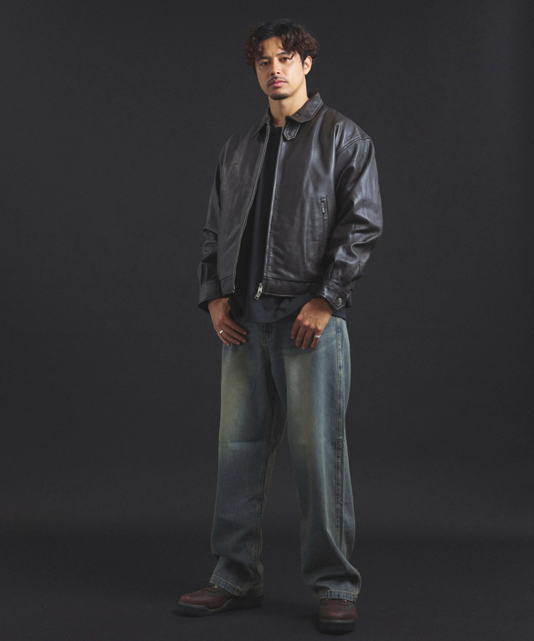 JACKROSE(ジャックローズ) |【SKOOKUM×JACKROSE】LAMB LEATHER ZIP JACKET 2025(MENS)