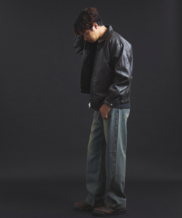JACKROSE(ジャックローズ) |【SKOOKUM×JACKROSE】LAMB LEATHER ZIP JACKET 2025(MENS)