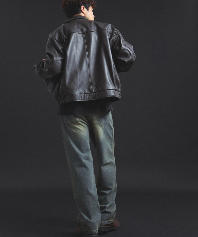 JACKROSE(ジャックローズ) |【SKOOKUM×JACKROSE】LAMB LEATHER ZIP JACKET 2025(MENS)