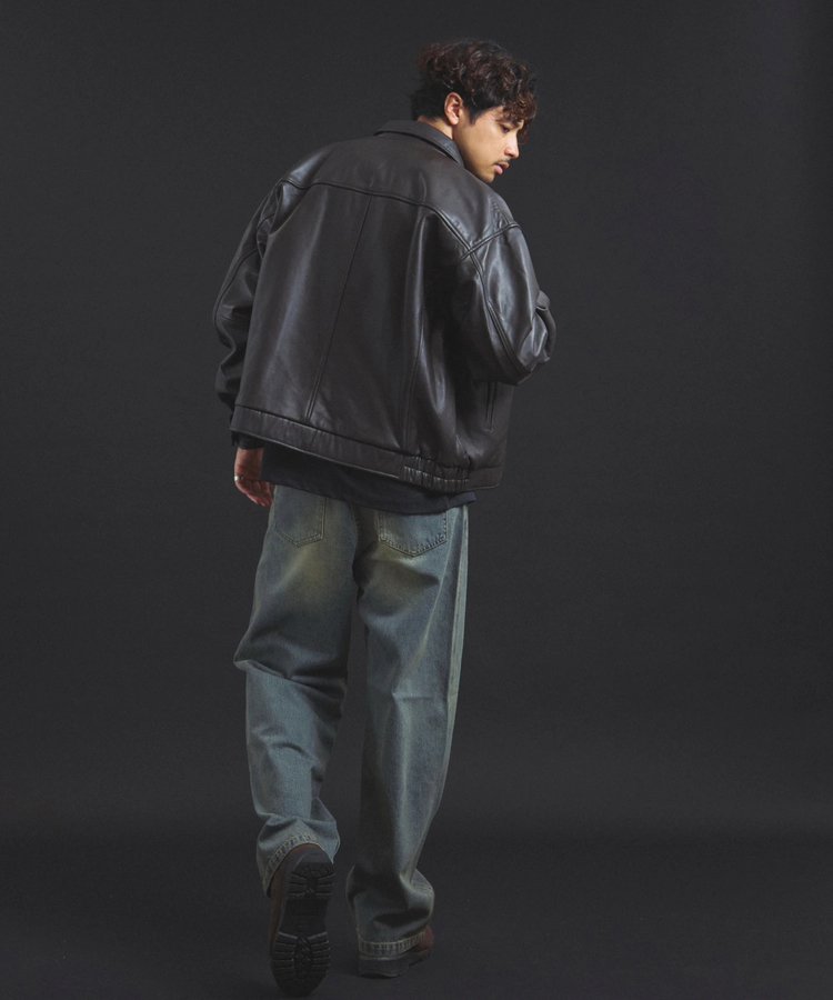 JACKROSE(ジャックローズ) |【SKOOKUM×JACKROSE】LAMB LEATHER ZIP JACKET 2025(MENS)