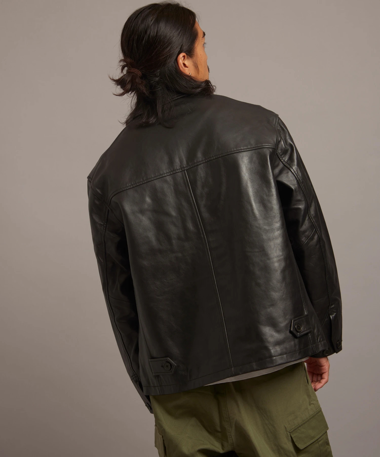 JACKROSE(ジャックローズ) |【SKOOKUM×JACKROSE】LAMB LEATHER CAR COAT 2025(MENS)