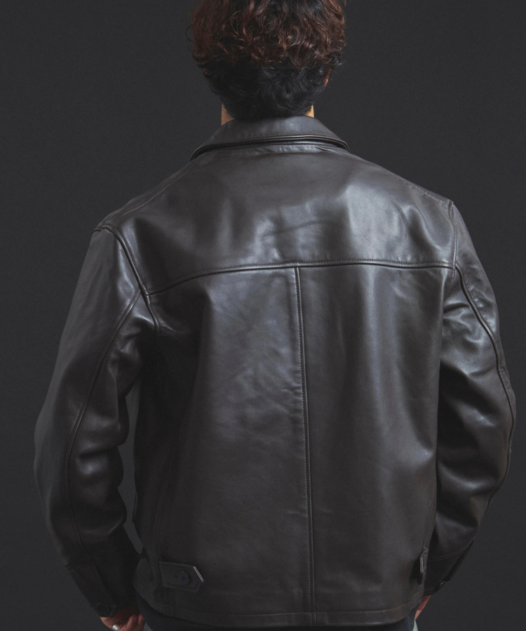 JACKROSE(ジャックローズ) |【SKOOKUM×JACKROSE】LAMB LEATHER CAR COAT 2025(MENS)