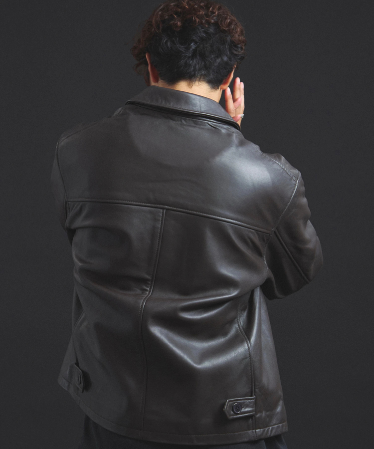 JACKROSE(ジャックローズ) |【SKOOKUM×JACKROSE】LAMB LEATHER CAR COAT 2025(MENS)