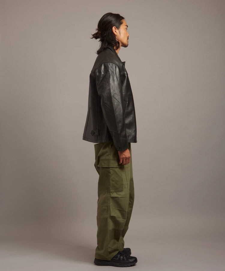 JACKROSE(ジャックローズ) |【SKOOKUM×JACKROSE】LAMB LEATHER CAR COAT 2025(MENS)