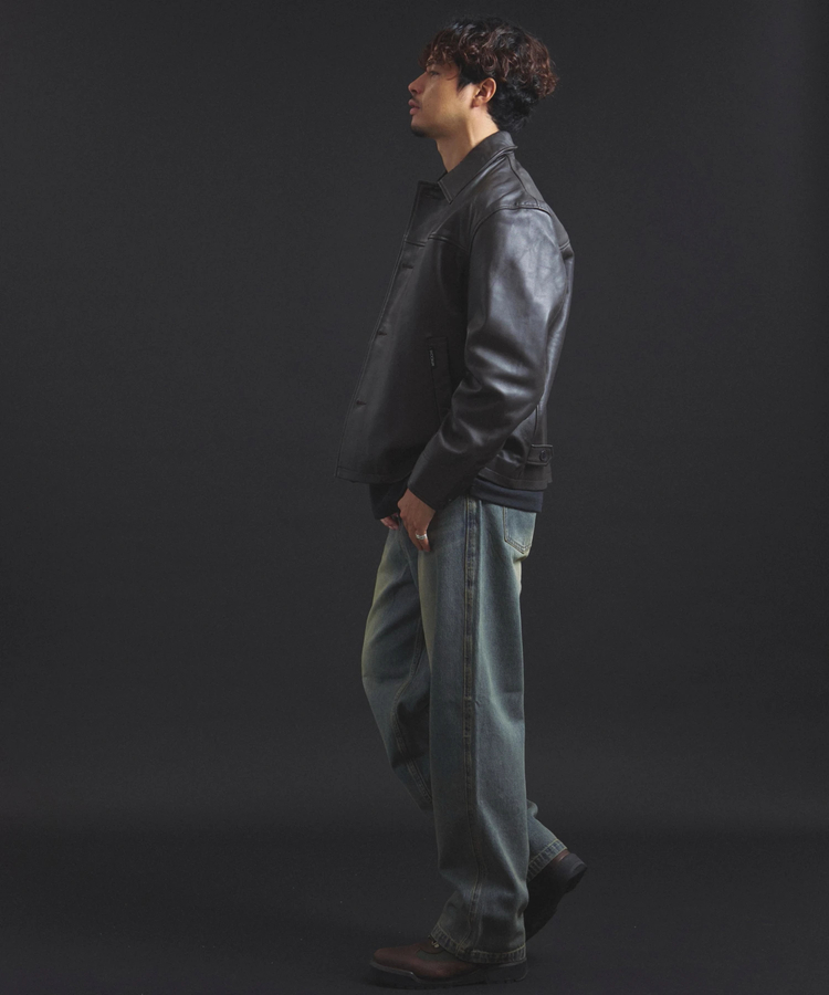 JACKROSE(ジャックローズ) |【SKOOKUM×JACKROSE】LAMB LEATHER CAR COAT 2025(MENS)