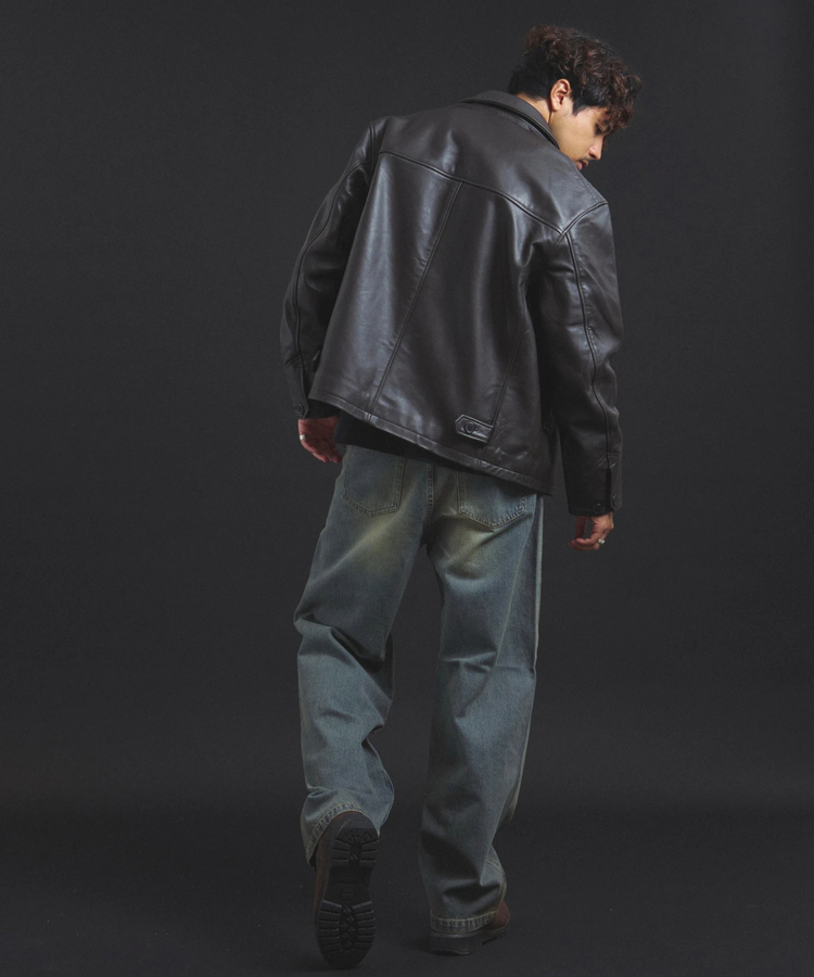 JACKROSE(ジャックローズ) |【SKOOKUM×JACKROSE】LAMB LEATHER CAR COAT 2025(MENS)