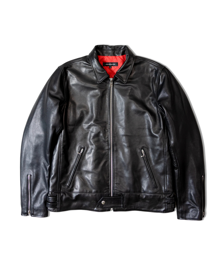 JACKROSE(ジャックローズ) |JE-BUFFARO CALF LEATHER SINGLE RIDERS JACKET 2025(MENS)