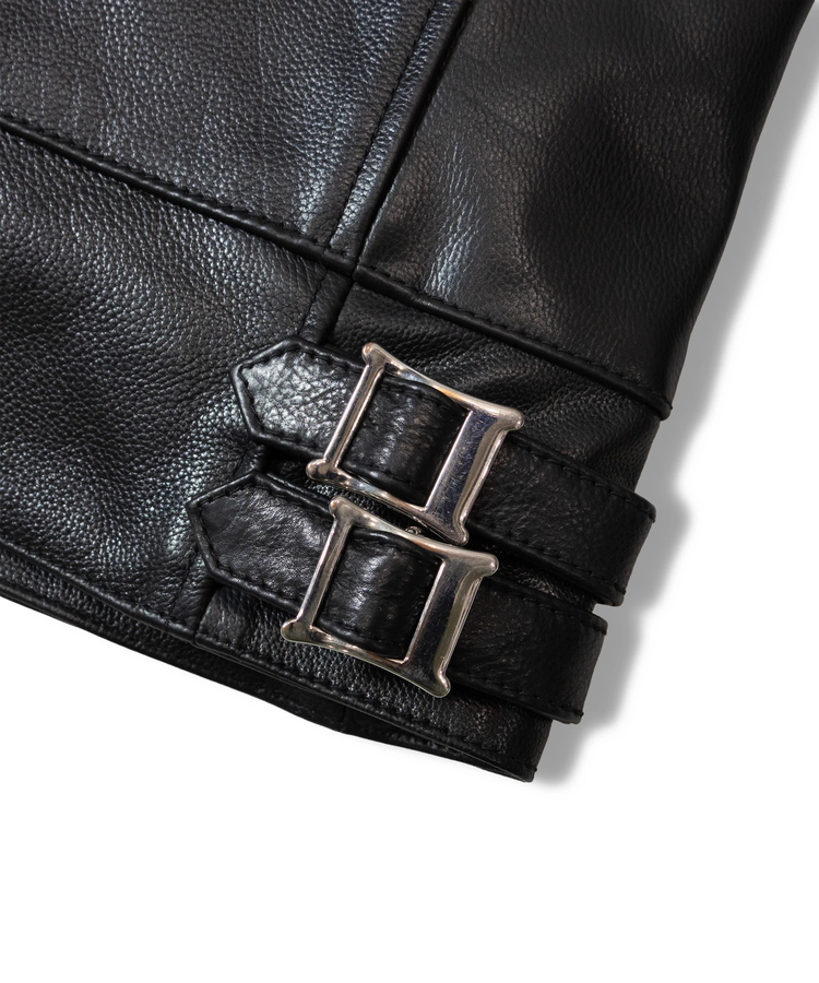 JACKROSE(ジャックローズ) |JE-BUFFARO CALF LEATHER SINGLE RIDERS JACKET 2025(MENS)