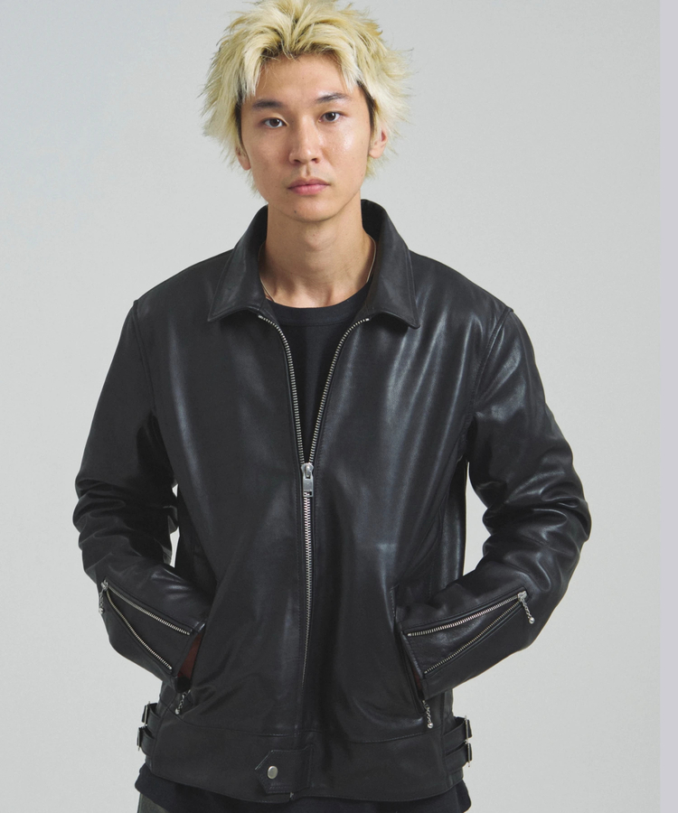JACKROSE(ジャックローズ) |JE-BUFFARO CALF LEATHER SINGLE RIDERS JACKET 2025(MENS)