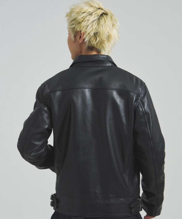 JACKROSE(ジャックローズ) |JE-BUFFARO CALF LEATHER SINGLE RIDERS JACKET 2025(MENS)