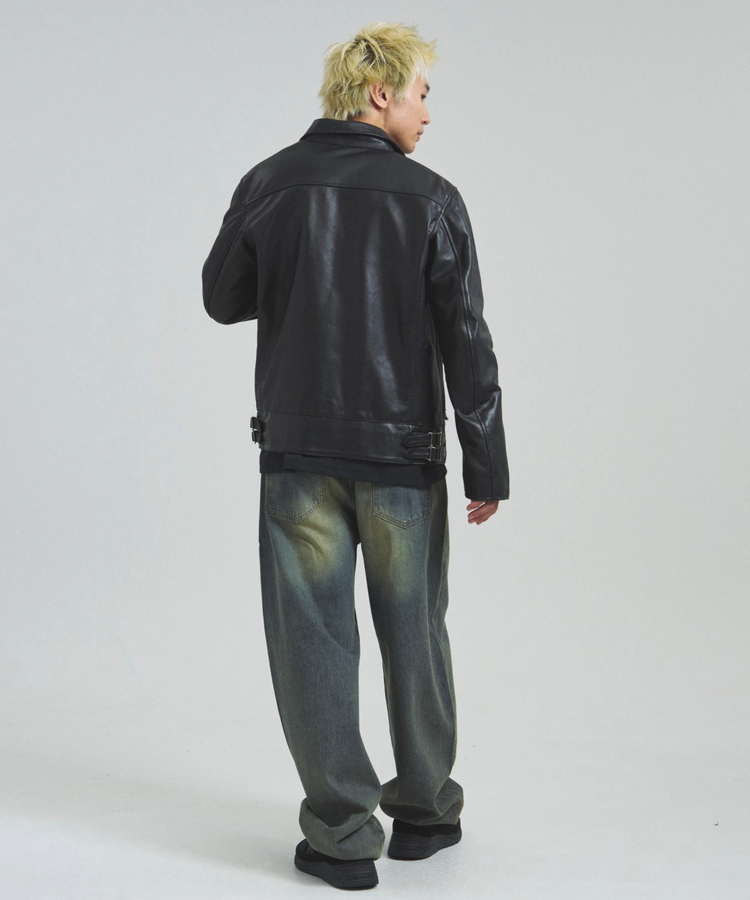 JACKROSE(ジャックローズ) |JE-BUFFARO CALF LEATHER SINGLE RIDERS JACKET 2025(MENS)