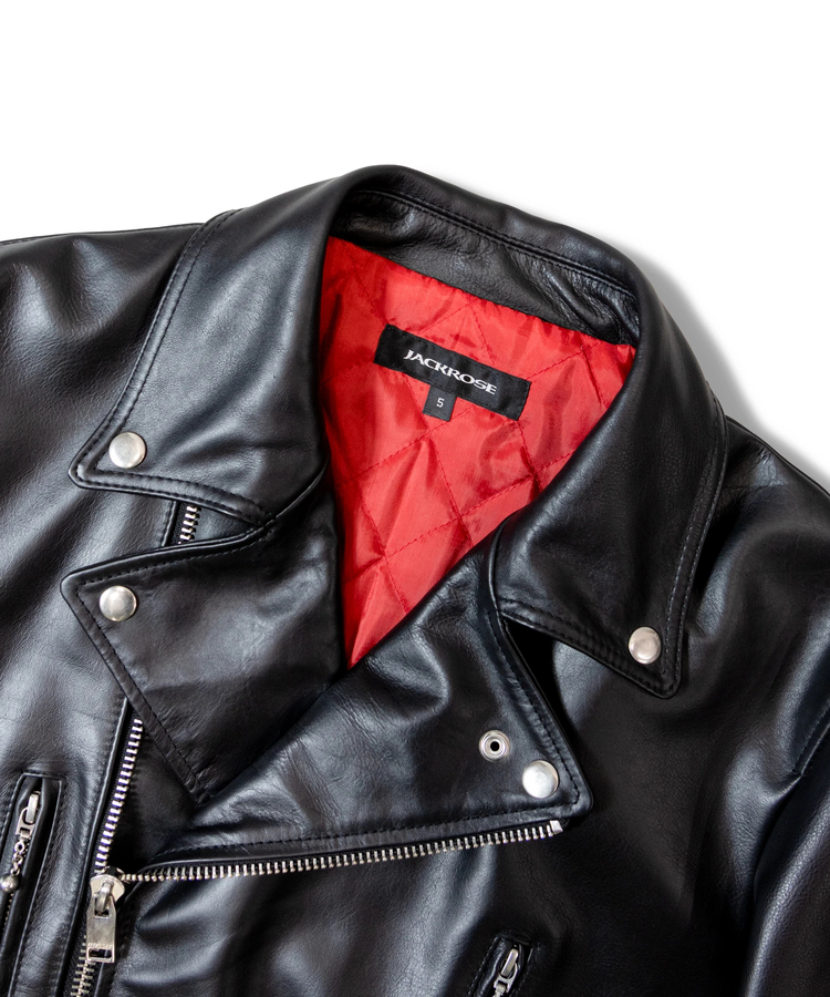 JACKROSE(ジャックローズ) |JE-BUFFARO CALF LEATHER DOUBLE RIDERS JACKET 2025(MENS)