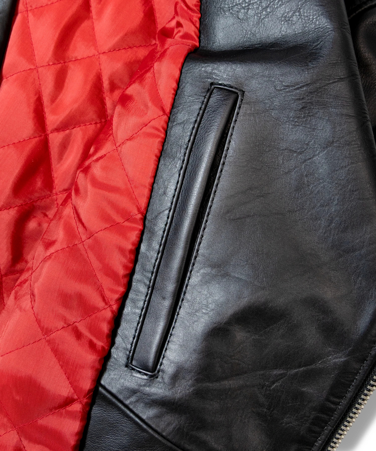 JACKROSE(ジャックローズ) |JE-BUFFARO CALF LEATHER DOUBLE RIDERS JACKET 2025(MENS)