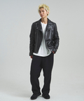 JACKROSE(ジャックローズ) |JE-BUFFARO CALF LEATHER DOUBLE RIDERS JACKET 2025(MENS)