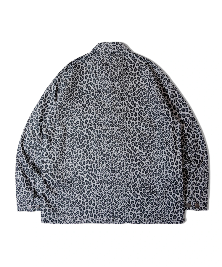 JACKROSE(ジャックローズ) |MANASTASH×A-KLASS/マナスタッシュ×エイクラス HEMP TWILL JKT LEOPARD(MENS)*セットアップ対応